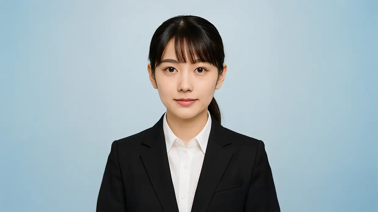 大阪の修整のある安い証明写真の画像イメージ - 撮影事例・ポートフォリオ